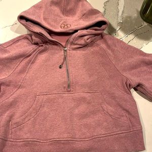 Lululemon Mauve Scuba Hoodie Size 2
